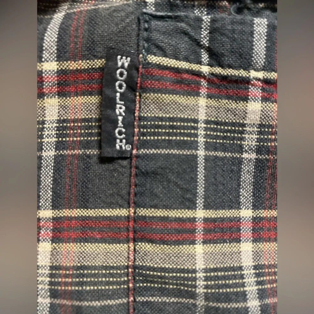 Woolrich plaid button up long sleeve - Picture 3 of 3